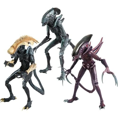 NECA Alien VS. Predator Arachnoid / Chrysalis / Razor Claws Alien PVC Action Figure Collectible Model Toy
