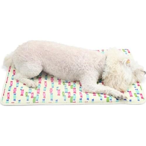 Pet Summer Cooling Mat For Dogs Cats, Non-Toxic & Anti-slip, Easy To Clean, Best For Travel, Floor, Couch, Car Seat