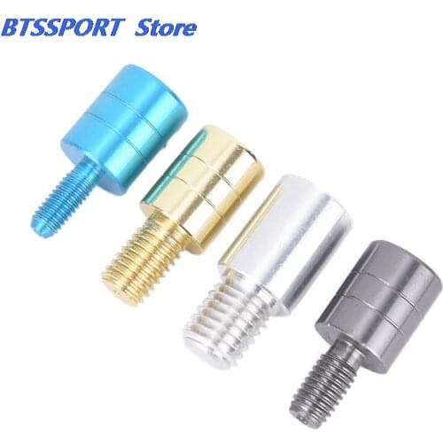 Aluminium Alloy Fishing Landing Net Thread Adaptor 6mm to 8mm 8mm to 6 /10 /12mm 10mm to 8/12mm 12mm to 8/10mm DIY Aaccessory