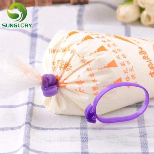 12PCS Silicone Icing Bag Ties Fixed Rings DIY Reusable Piping Decorating Bag Rubber Band Lashing No Leaks Baking&Pastry Tools