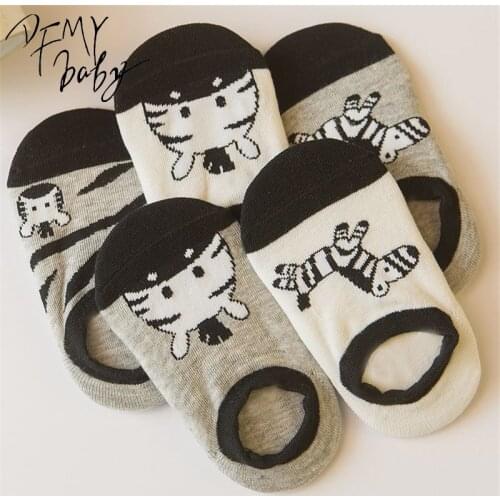 Baby Socks Cartoon Animal Cotton Ankle Socks Warm Floor Sock Lovely 5 Kinds of Style