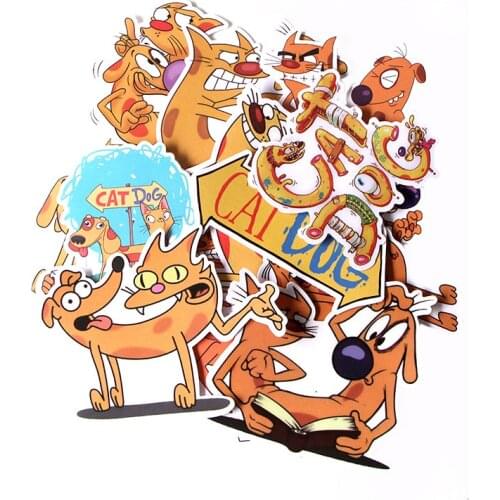 14pcs Cute Pet Dog Decorative Washi Stickers Scrapbooking Stick Label Diary Stationery Album Cartoon Animal Giraffiti Stickers