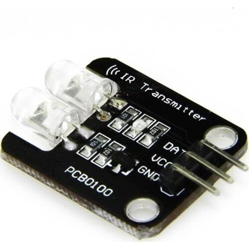 2 Channel Electronic Building Blocks Two LED Way Infrared Transmitter Module IR Transmitter For Arduino Module