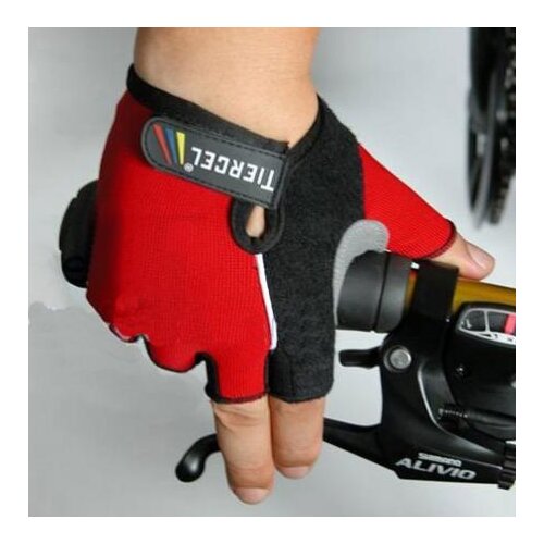 3 Colors 3D Design Cycling Bike Bicycle Wearable Sports Half Finger Glove