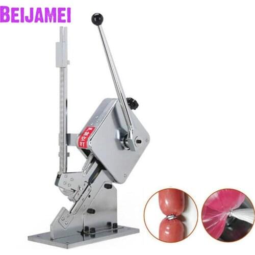 BEIJAMEI U-shape hand sausage clipping machine commercial manual sausage clipper machine for sausage casing
