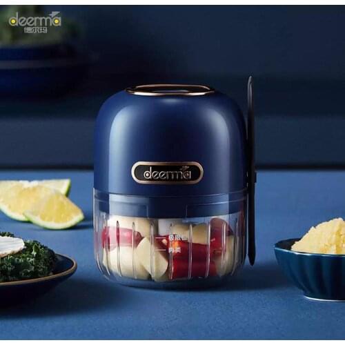 Youpin Deerma JS200 Wireless Portable Food Processor Rechargeable Electric Blenders Meat Mincer Mini Spice Chopper Machine
