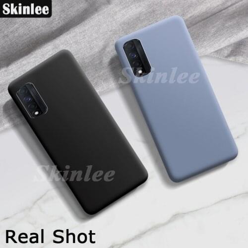 Skinlee For Realme Narzo 30 5G Case Full Protection Soft Liquid Silicone Cover For Realme7 4G Shockproof Phone Case
