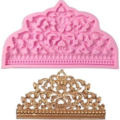 Blueberry Crown Cooking Tools Decoration Silicone Mold Baking Fondant Sugar Craft Molds Diy Cake Cake