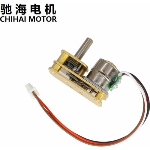ChiHai Motor CHS-GM1024-10BY 2 phase 4 wire Stepper Gear Motor 39 Ohm DC 5.0V DC12.0 Intelligent Pan Head Instrument Robot Motor