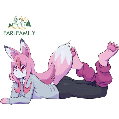 EARLFAMILY 13cm x 7.3cm for BNA Hiwatashi Nazuna Anime Car Accessoires Stickers Windows Decal Motorcycle Trunk Graffiti Decor