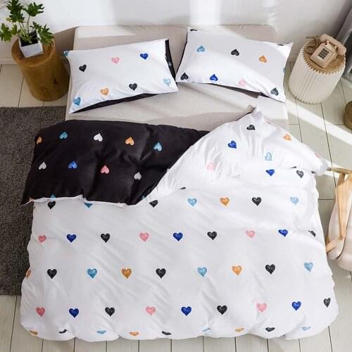 Svetanya Printed Duvet Cover +Pillowcase Bedding Set US EU AU Single Full Queen King Size Linens