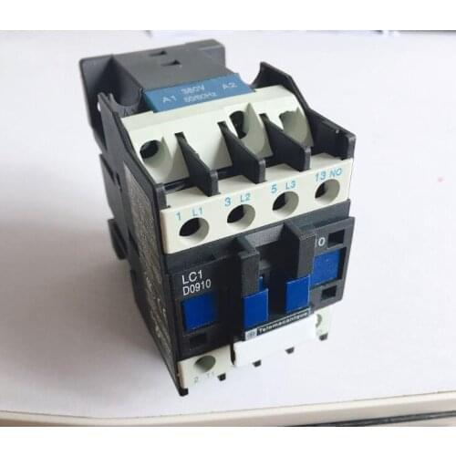 AC Contactor LC1-D0910 9A 3-Phase NO DIN Rail Mount Electric Power Contactor 24V 36V 48V 110V 220V 380V