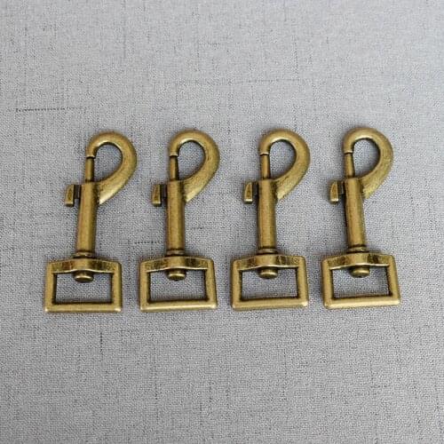 20 Pcs/Lot 20mm Webbing Straps Metal Carabiners Clasps Buckle Clip Hook For Dog Rope Pet Leash Leads Harness Accessory