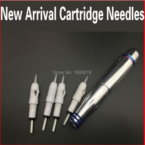 50pcs Micro needles eyebrow lips eyeliner tattoo needle 1RL round liner for digital Liberty/charmant permanent makeup machine