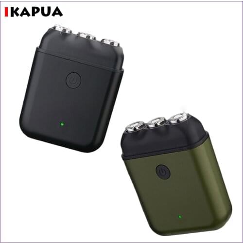 Mini Men Electric Shaver Beard Trimmer Razor Reciprocating Mini Pocket Slim Foil Remover Face Shaving Machine USB Rechargeable