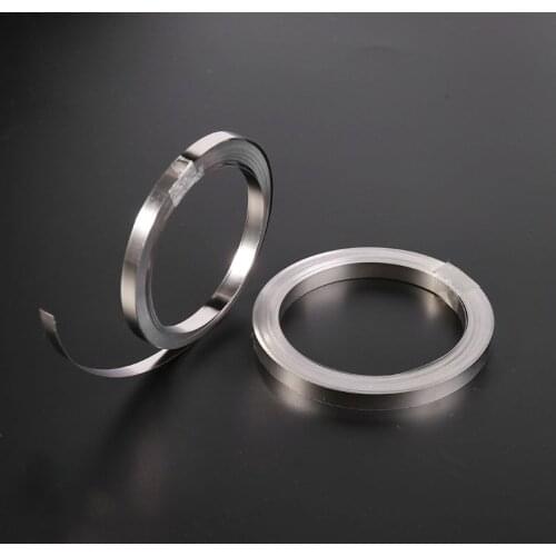 10m Nickel-plated Strip Tape For Li 18650 Battery Spot Welding 0.1x5mm/0.15x6mm