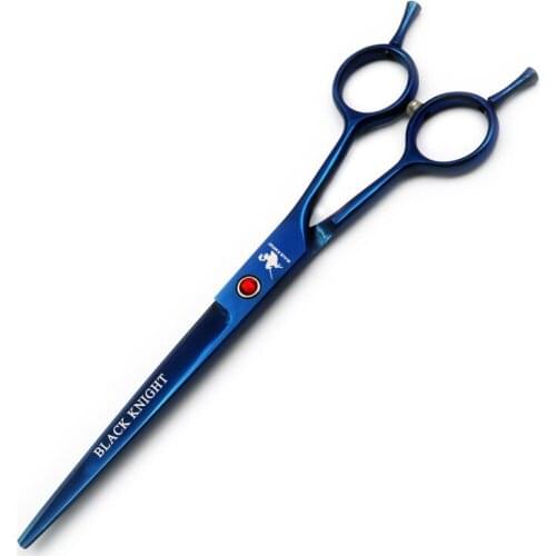 7" Pet Grooming Scissors Professional Blue Hair Cutting Shears For Dogs and Cats Left and right hand universal