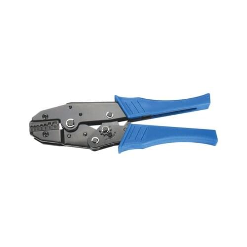 Crimping Pliers Ratchet Terminal Crimping Tools For Twin End Sleeves Capacity 2*0.5-6mm2 2*20-10AWG Wire Crimpers