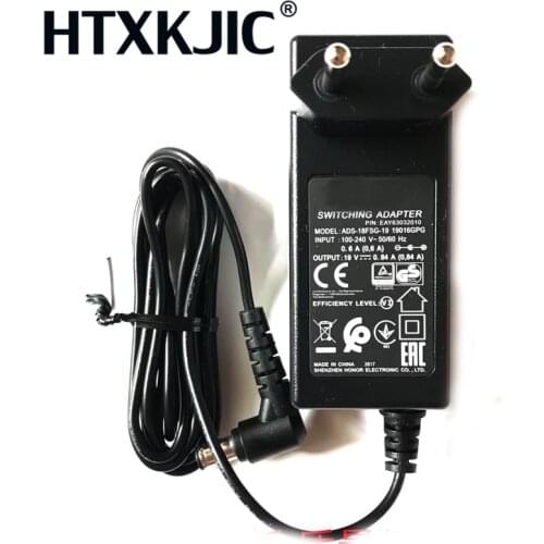 Original EU Wall Plug AC Power Adapter Charger 19V 0.84A for LG ADS-18FSG-19 LCD Monitor Power Supply 6.5*4.4mm With pin inside