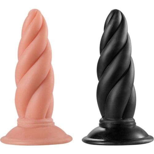 EXVOID Silicone Big Anal Plug Sex Toys for Women Men Gay Flesh Dildo Butt Plug Anus Dilator Realistic Penis Prostate Massager