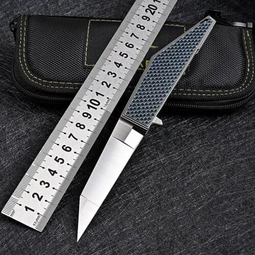 Tactical hunting folding blade knife M390 steel knives outdoor camping survival EDC pocket self defense tools military knifes