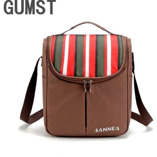 GUMST 7L Oxford Thermal Pearl Cotton Lunch Bags for Kids Food Picnic Cooler Bags Insulated Storage Fresh keeping Bags