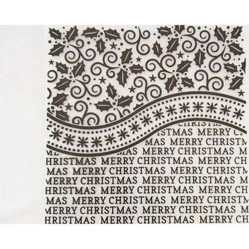 Embossing Folder for Card Making Floral DIY Plastic Scrapbooking Photo Album Card Paper DIY Craft Decoration Template