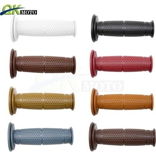 Universal Accessories Motorcycles Vintage Hand Grips Hand Bar For Suzuki GSXR1000 SV650 TL1000R GSX650F Moto Morini Moto Guzzi