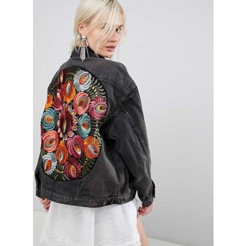 YATWAVS Womens Denim Jackets