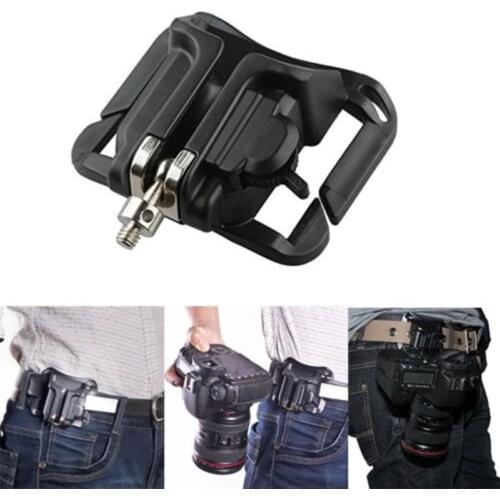 2019 New Camera Waist Belt Holster Quick Strap Buckle Hanger for DSLR Digital SLR