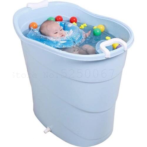 256 Whole Body Bathtub, Household Bathtub, Sweat-steaming, Water-saving Large Baby Bathtub