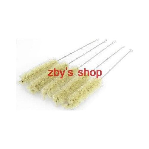 5 x Chemistry Test Tube Bottle Measurements Cleaning Tool Brush 26cm Length