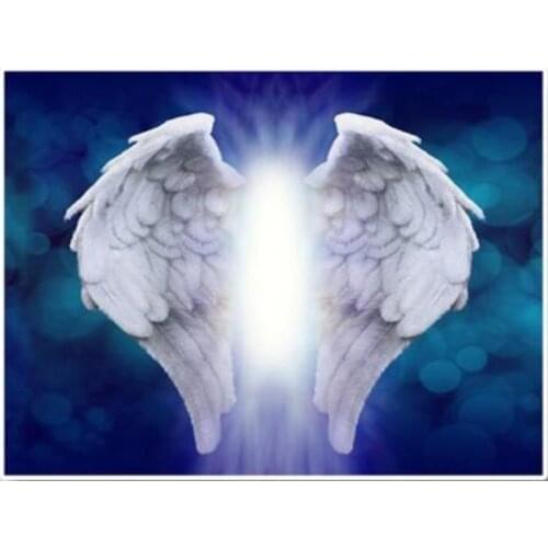 5d cross stitch diamond painting Nordic Angel Wings full square round diy diamond embroidery Mosaic wall decorative icon sticker