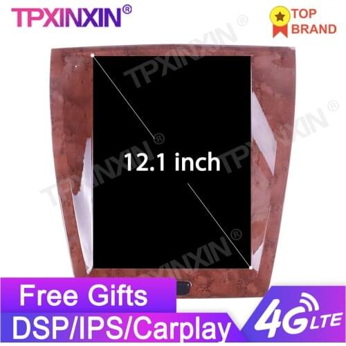 4+64GB Android 9.0 Wireless Carplay For Jaguar XK Car GPS Navigation Auto Headunit Multimedia Player Radio Tape Recorder Stereo