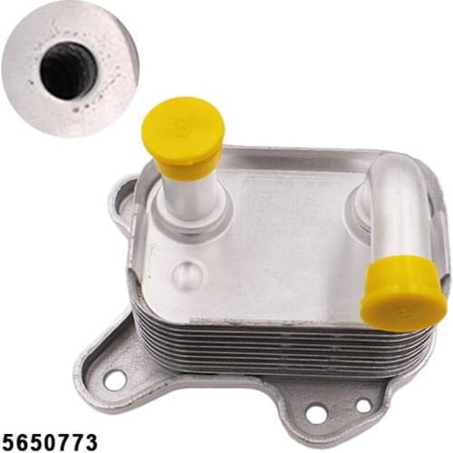 8973515060 Car Engine Oil Cooler Heat Exchager 5650773 for Opel Combo 1.7 CDTI 04-11 MERIVA A MPV X03 2003-2010 973145290