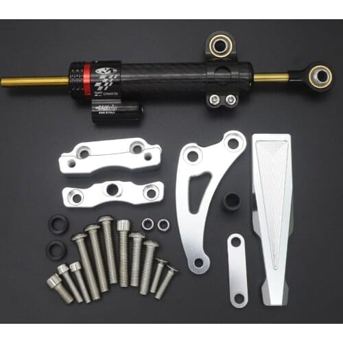 Cb650f CNC MOTORCYCLE STEERING DAMPER BRACKETS STEERING WHEEL BUTTONS CONTROL BUTTON SWITCH FOR HONDA CB650F 2014-2018 2015