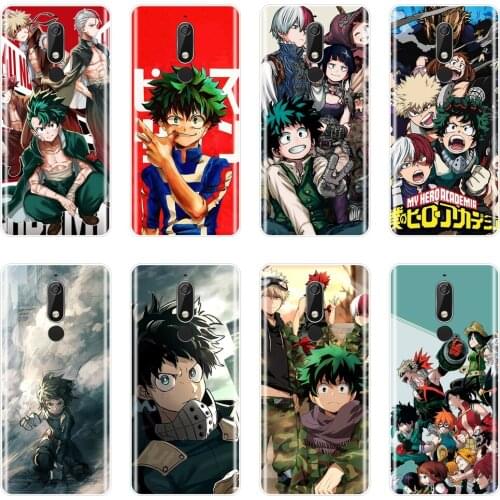 Phone Case For Nokia 7.1 6.1 5.1 3.1 2.1 Boku No Hero Academia Soft Silicone Back Cover For Nokia 2.1 3.1 5.1 6.1 7.1 Plus Case