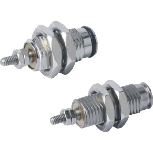 CJP bore 6mm X 10mm stroke CJP Series panel mount type needle cylinder pneumatic air cylinder