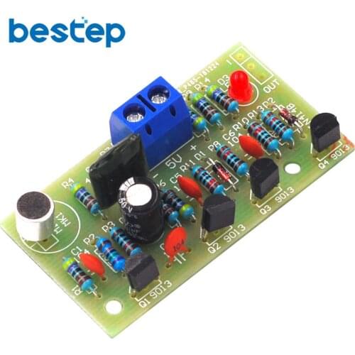 DIY Clap Acoustic Control Switch Module Suite Circuit Electronic PCB Kit for Arduino