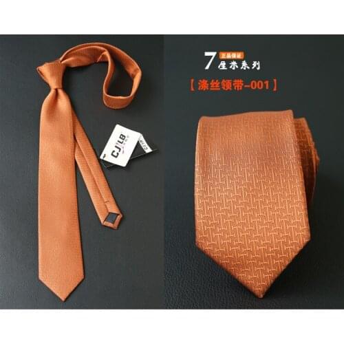 Tie mens formal wear business retro mens office work occupation groom married fashion 7CM tie