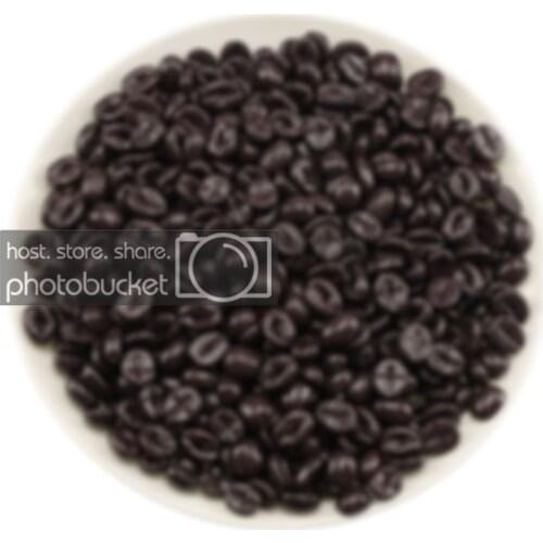 Gresorth 100pcs Artificial Coffee Beans Fake Vegetable Realistic Home Kitchen Table Cabinet Shop Market Food Toy Show Model