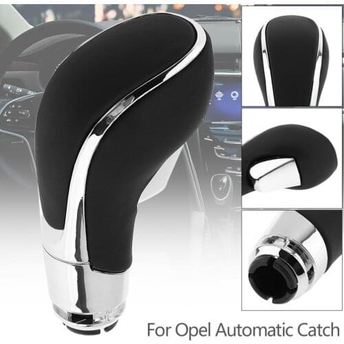 15MM Chromium Plating Silvery Car Automatic Transmission Gear Shift Shifter Lever Knob for Opel Vauxhall Insignia Buick Regal