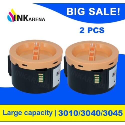 INKARENA 2PCS Compatible for Xerox Phaser 3010 3040 WorkCentre 3045 Toner Cartridge 106R02182 106R02183 Printers With Toner