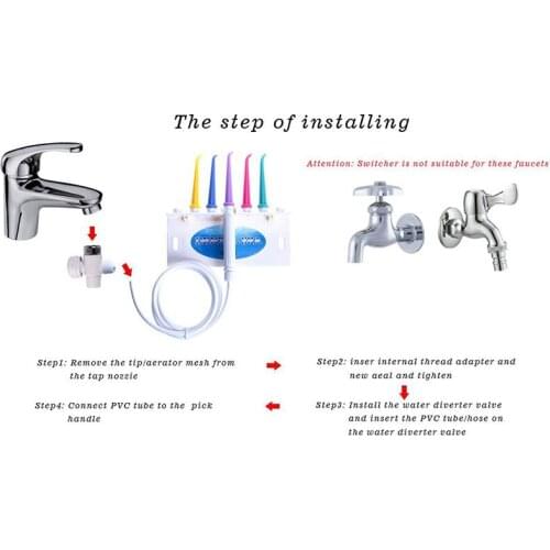 Oral Hygiene Water Dental Flosser Oral Irrigator SPA Water Jet Toothbrush Healthy Pick Teeth Classic Plus Teeth Cleaning Tools