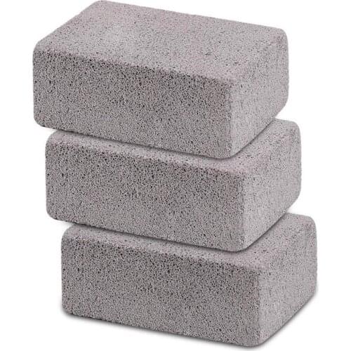 Grill Cleaning Brick, Pumice Stone De-Scaling Cleaning Block for BBQ Racks, Flat Top Cookers, Pool kitchen cleaning tools