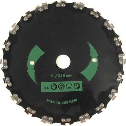 Brush Cutter Chainsaw Tooth Trimming Machine 14/20 Teeth For Lawn Mower Brush Cutter High Carbon Steel Blade Cutting Small Tree