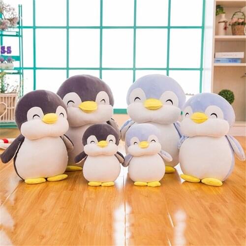 30cm 55CM Soft fat Penguin Plush Toys Staffed Cartoon Animal Doll Fashion Toy for Kids Baby Lovely Girls Christmas Birthday Gift