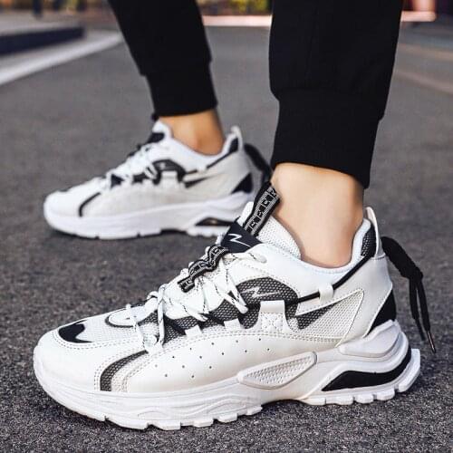 Outdoor Anti-slip Sport Men Shoes Sneakers White Sports Shoes Mens Running Shoes Athletic Brands Summer Footwear Walking B-951