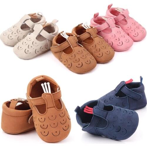 Baby Girls Shoes Infant Newborn Princess Shoes Retro Hollow First Walkers Baby Girl Birthday Party Shoes