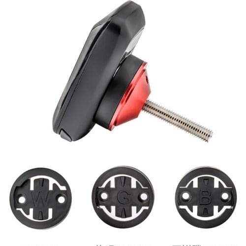Bike Computer Stopwatch Conversion Seat Mount Insert Kit Stopwatch Mount Bracket For Garmin/Wahoo/Bryton Headset Cover Code